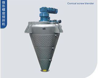 Conical spiral mixer