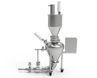 Dense phase conveying tank