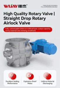 High Quality Straight Rotary Valve