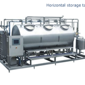 Horizontal storage tank