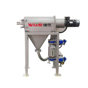 Rotary screening machine