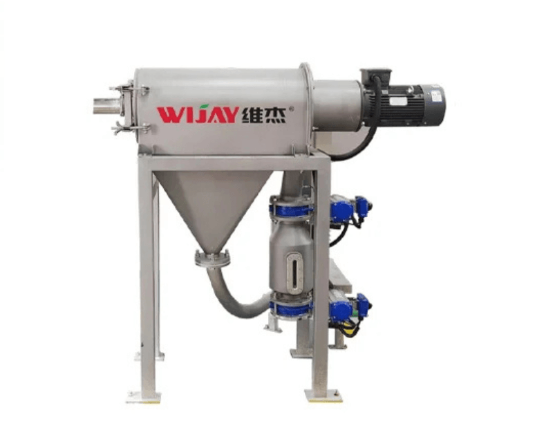 Rotary screening machine