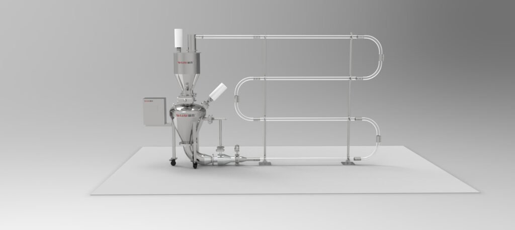 dense phase pneumatic conveying system