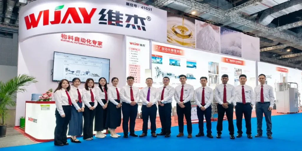 Wijay systems team photo at stand 1200x600 1
