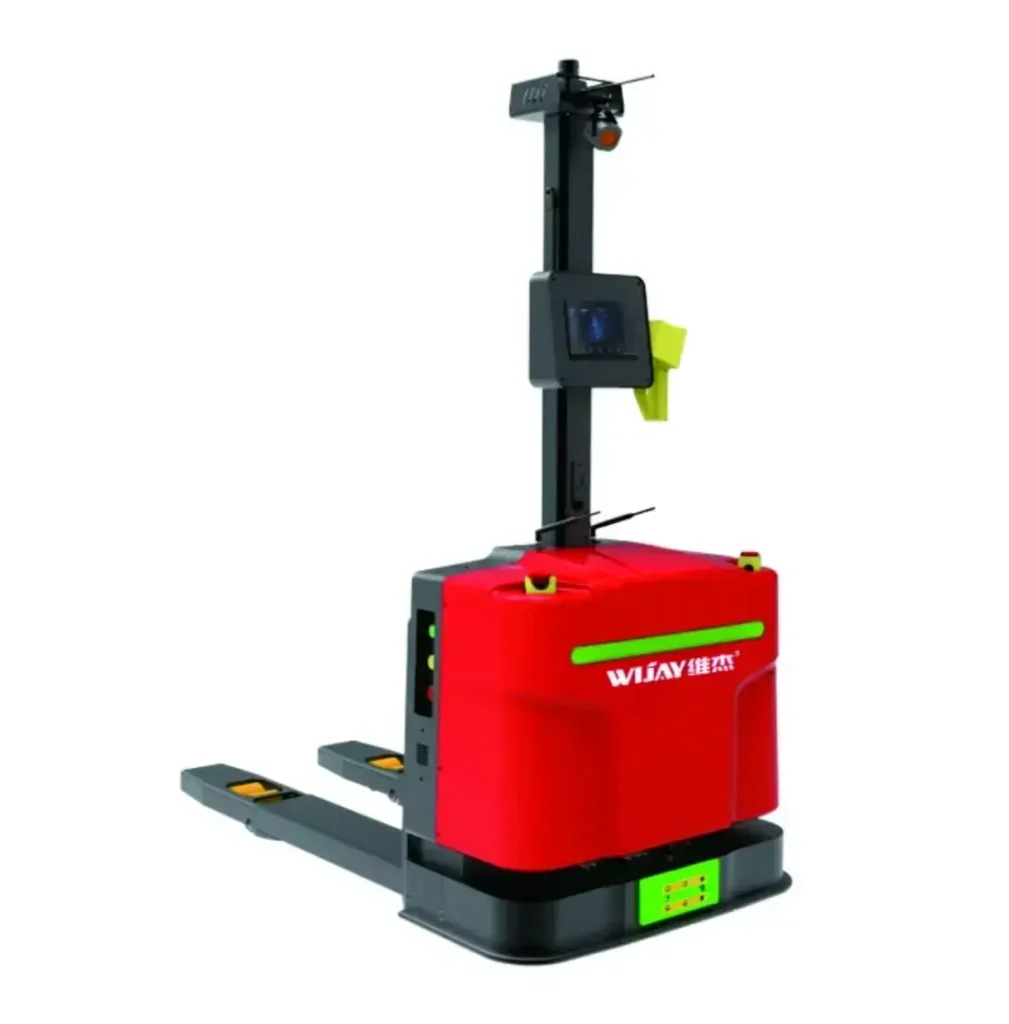 Heavy-Duty AGV Forklift for Cleanrooms & Cold Chain Warehouses