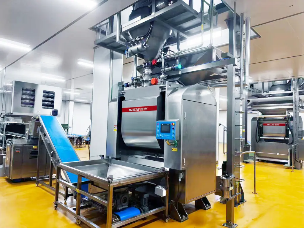 complete taiwan bakery automated powder handling production line